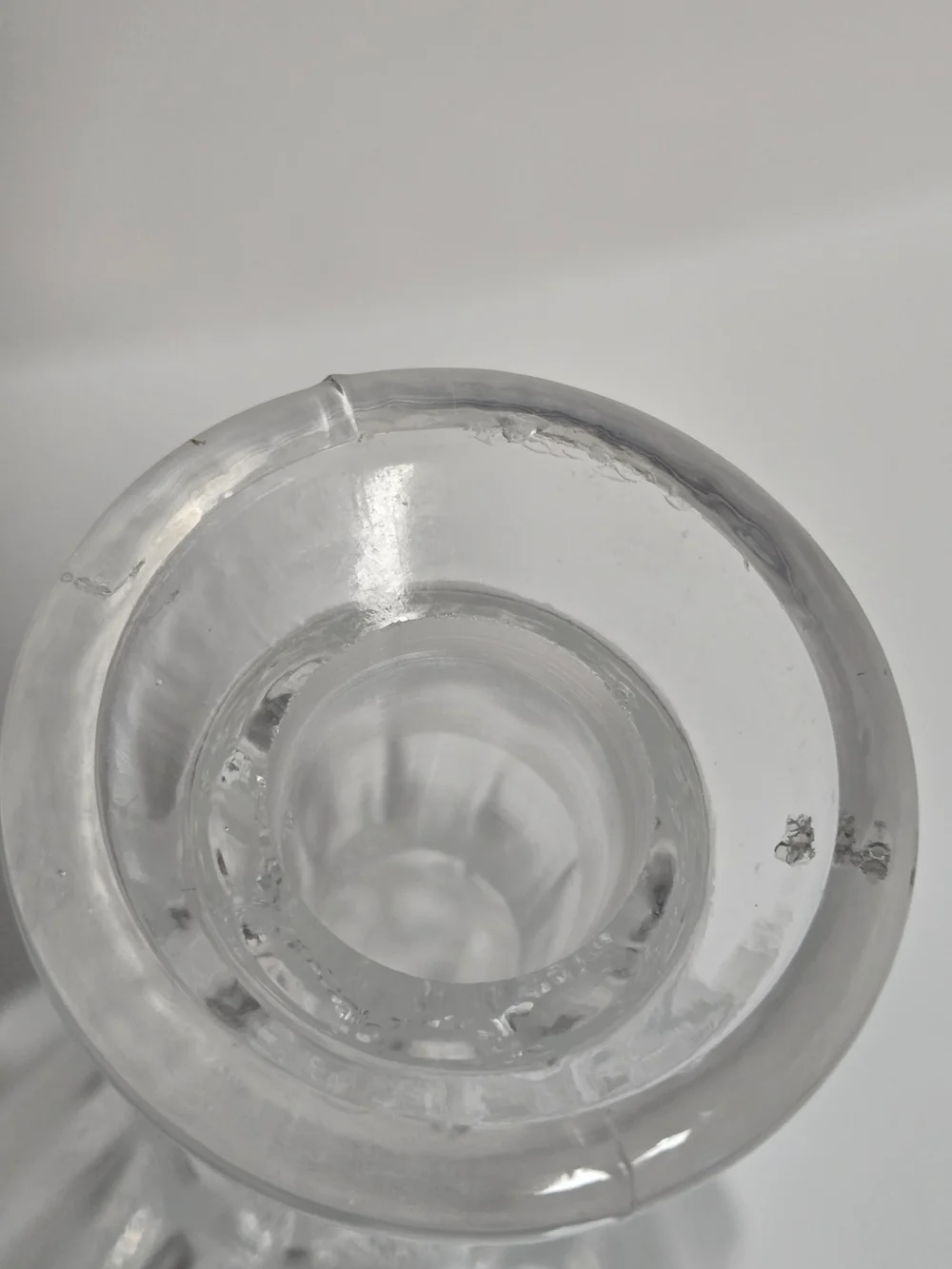 1930’s Barski Bohemia Cut Lead Crystal Mouthwash Decanter